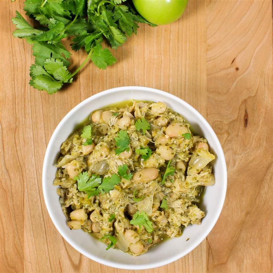 Slow Cooker Spicy Green Chile Chicken