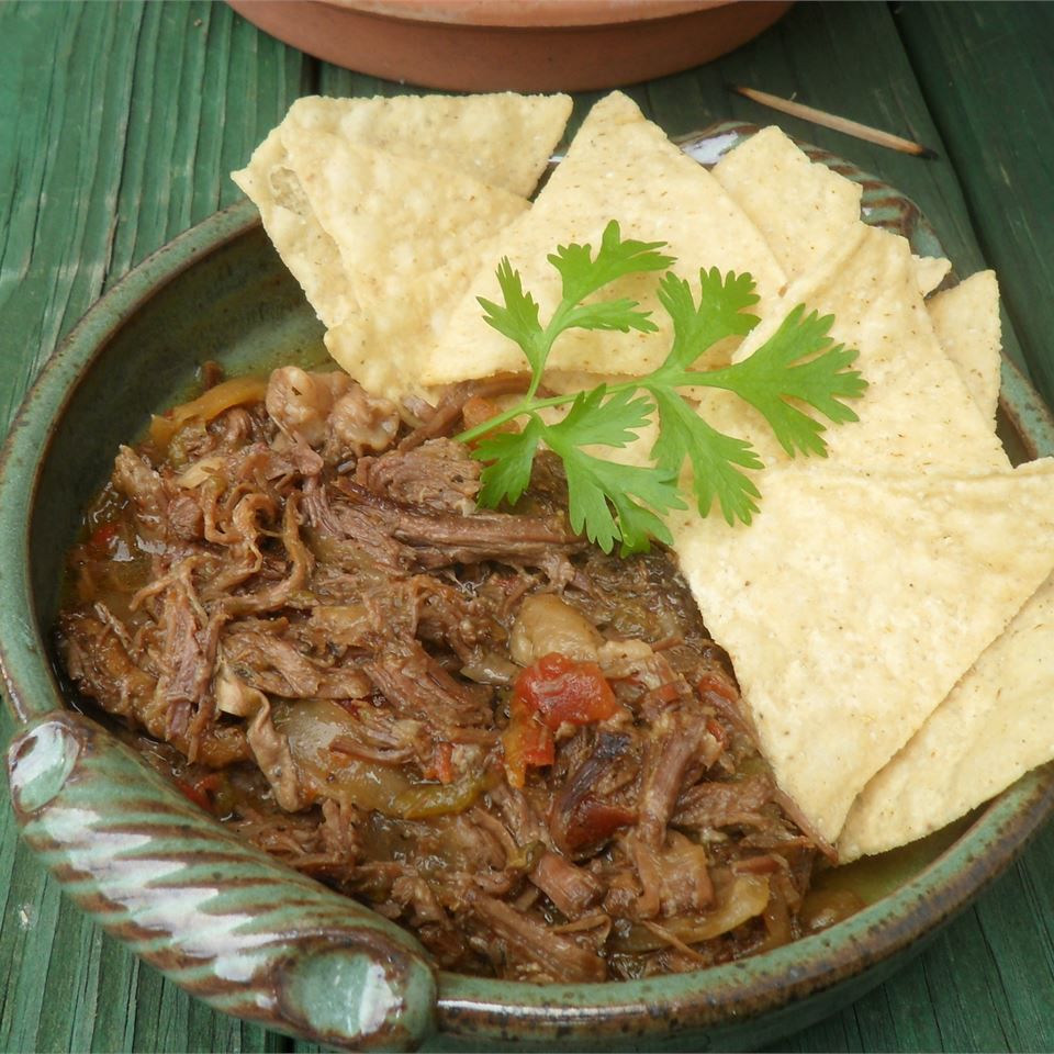 Slow Cooker Spicy Machaca