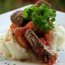 Slow Cooker Swiss Steak Dish