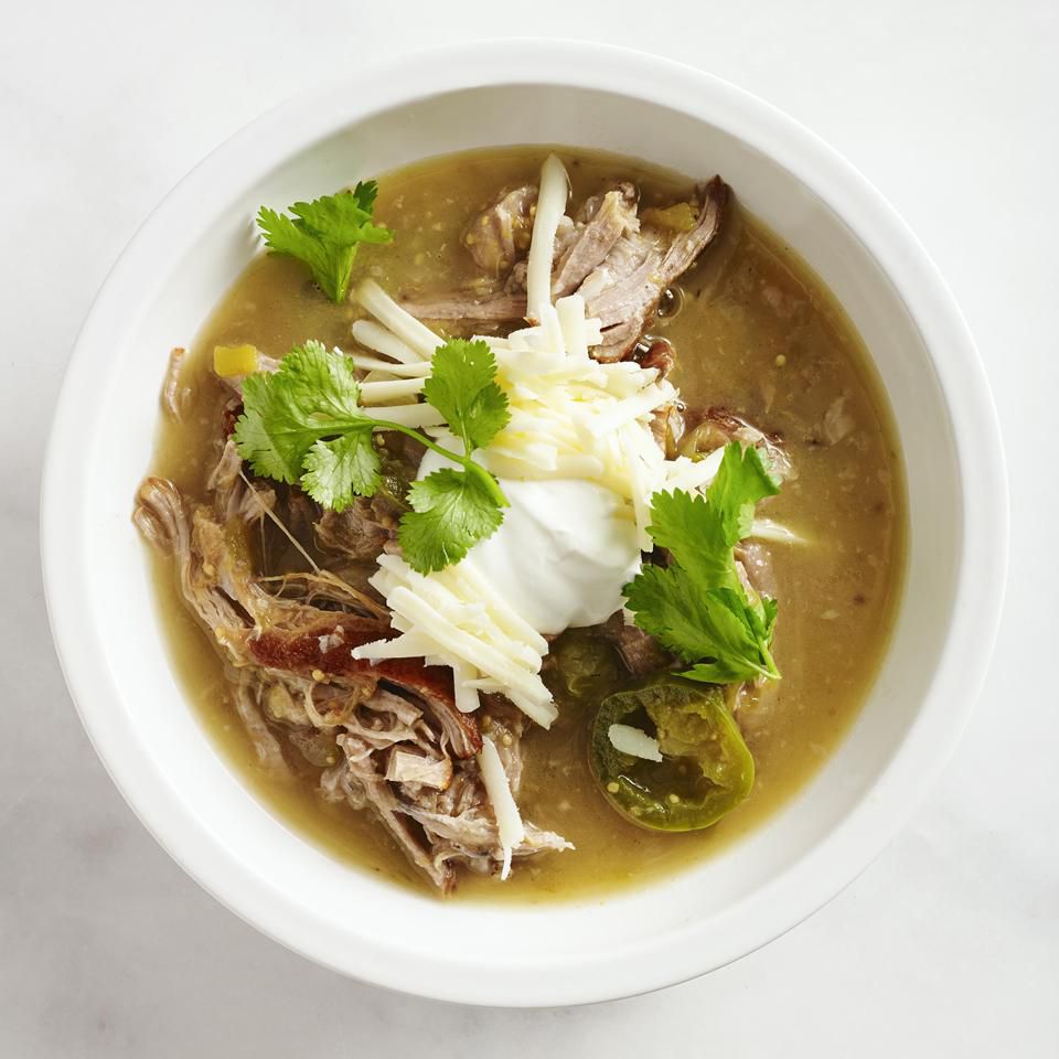 Slow Cooker Tomatillo Pork Stew