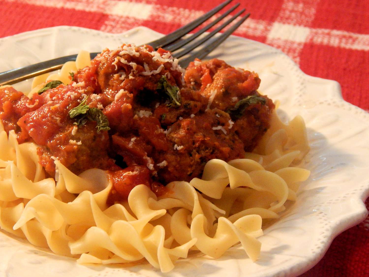 Slow Cooker Turkey Meatballs with Sauce