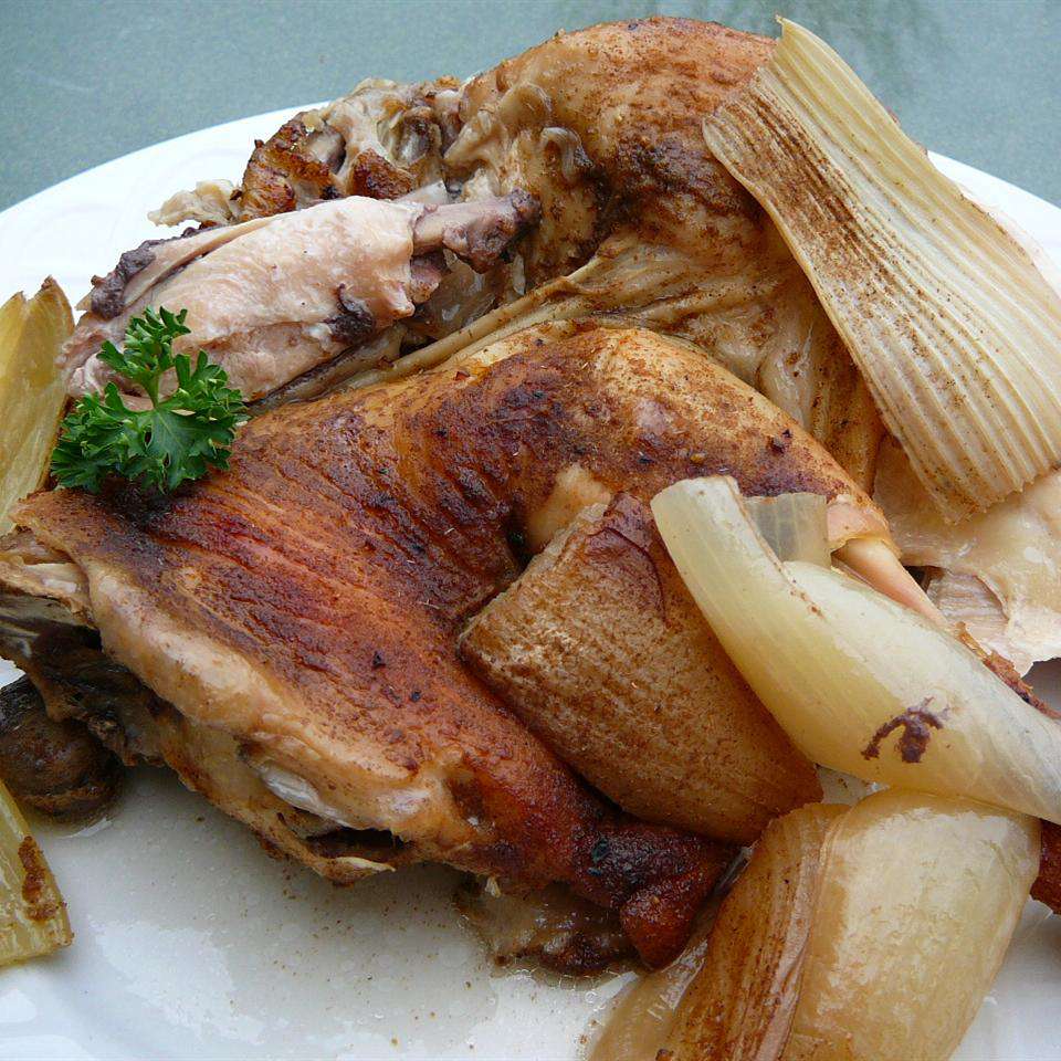 Slow Roasted Herb Chicken