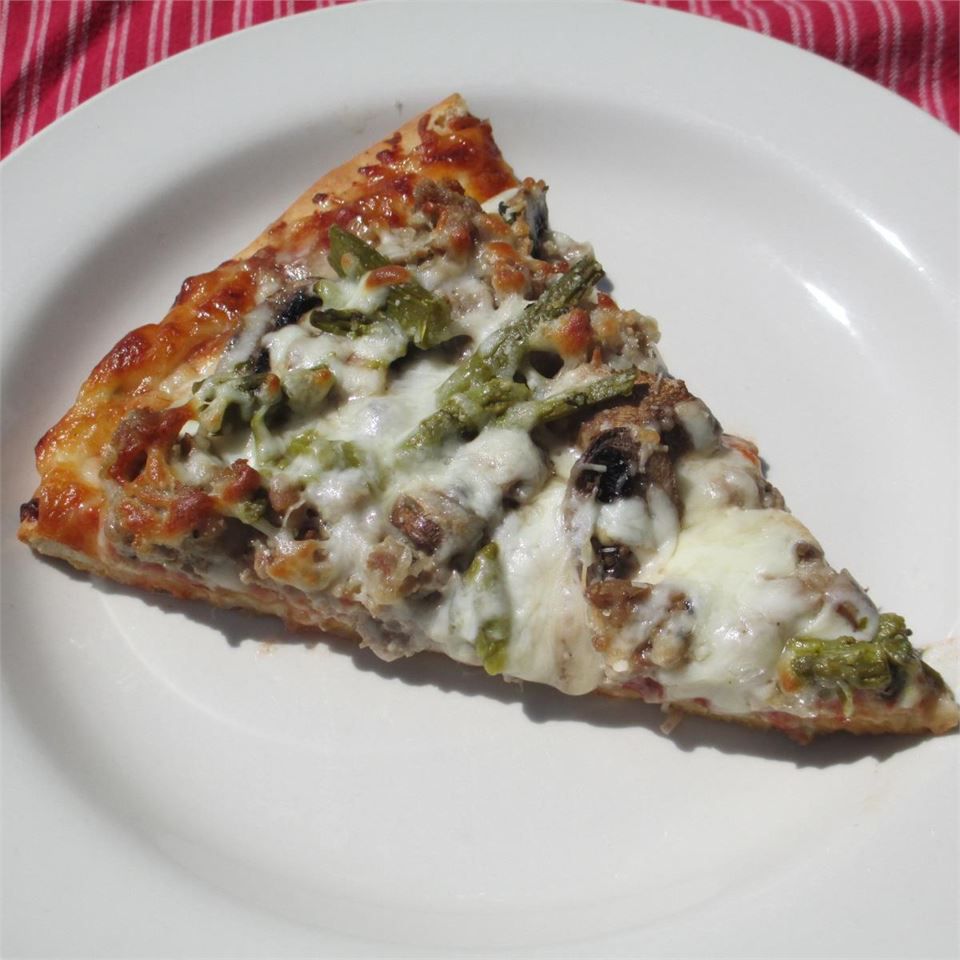 Smoked Bacon and Mushroom Flatbread