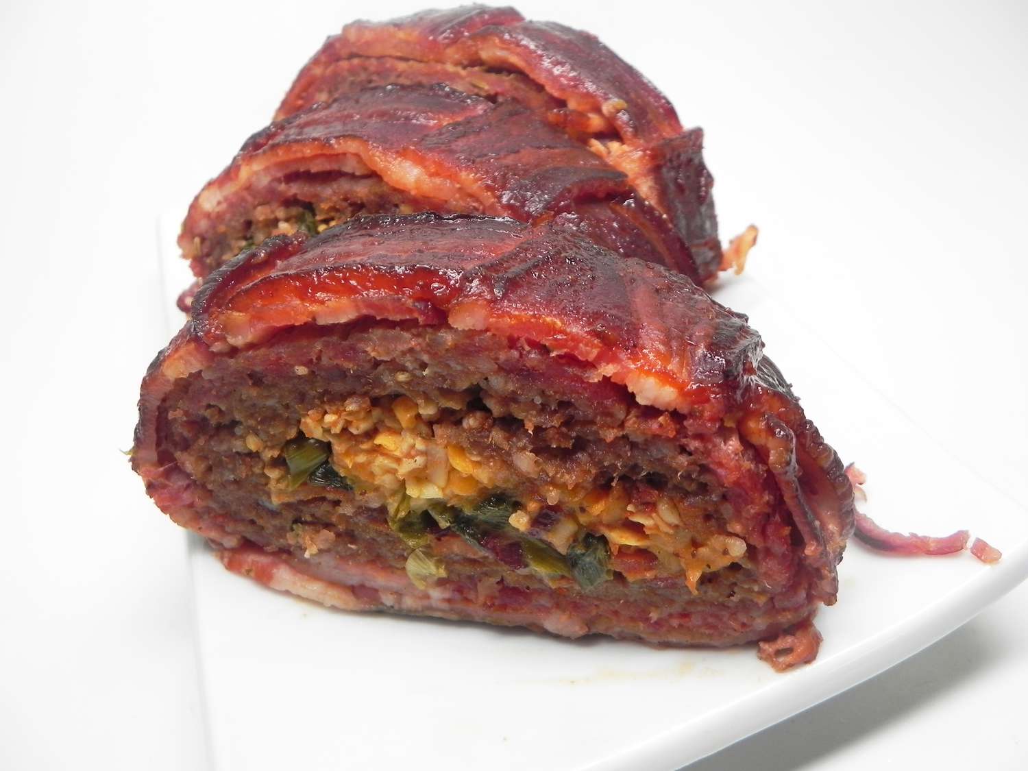 Smoked Bacon-Wrapped Sausage Bomb