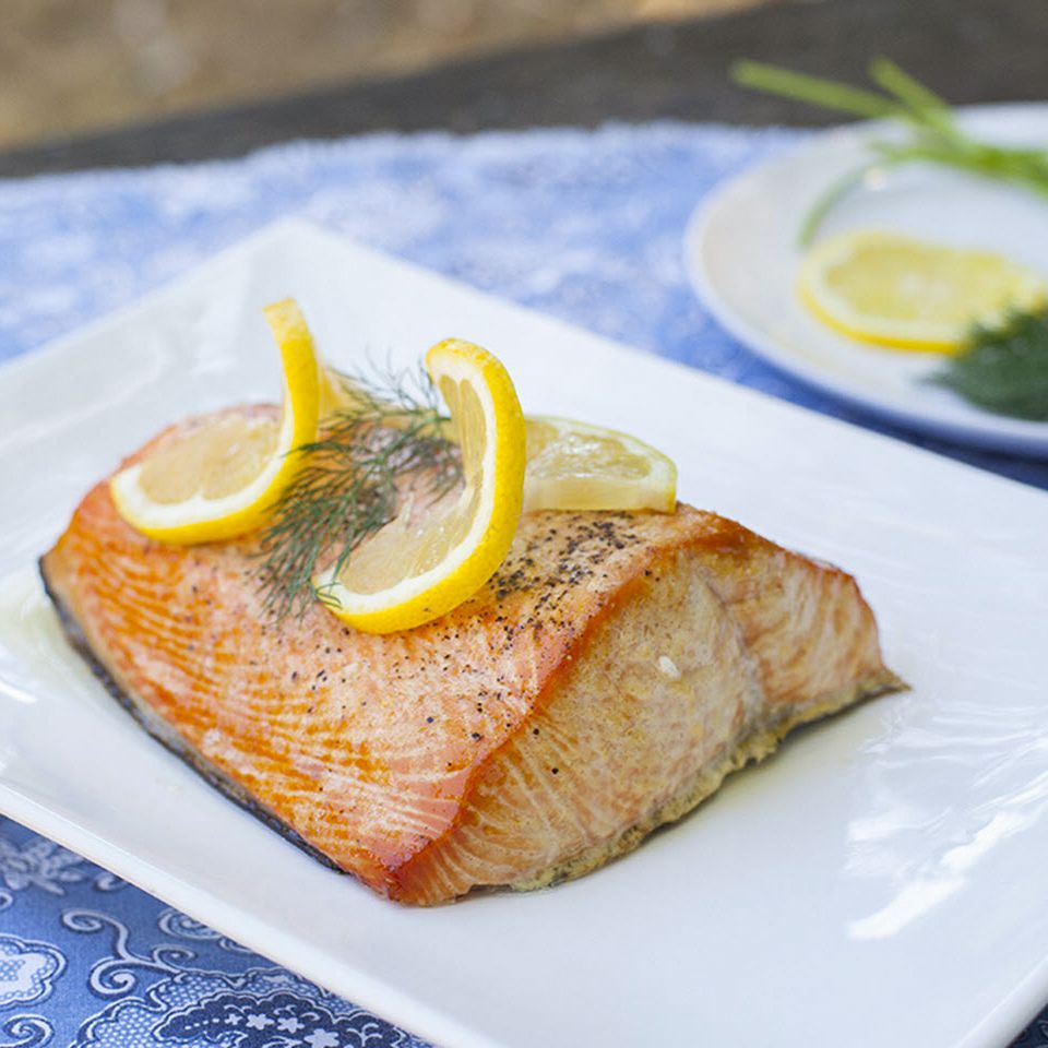 Smoked Cedar Plank Salmon