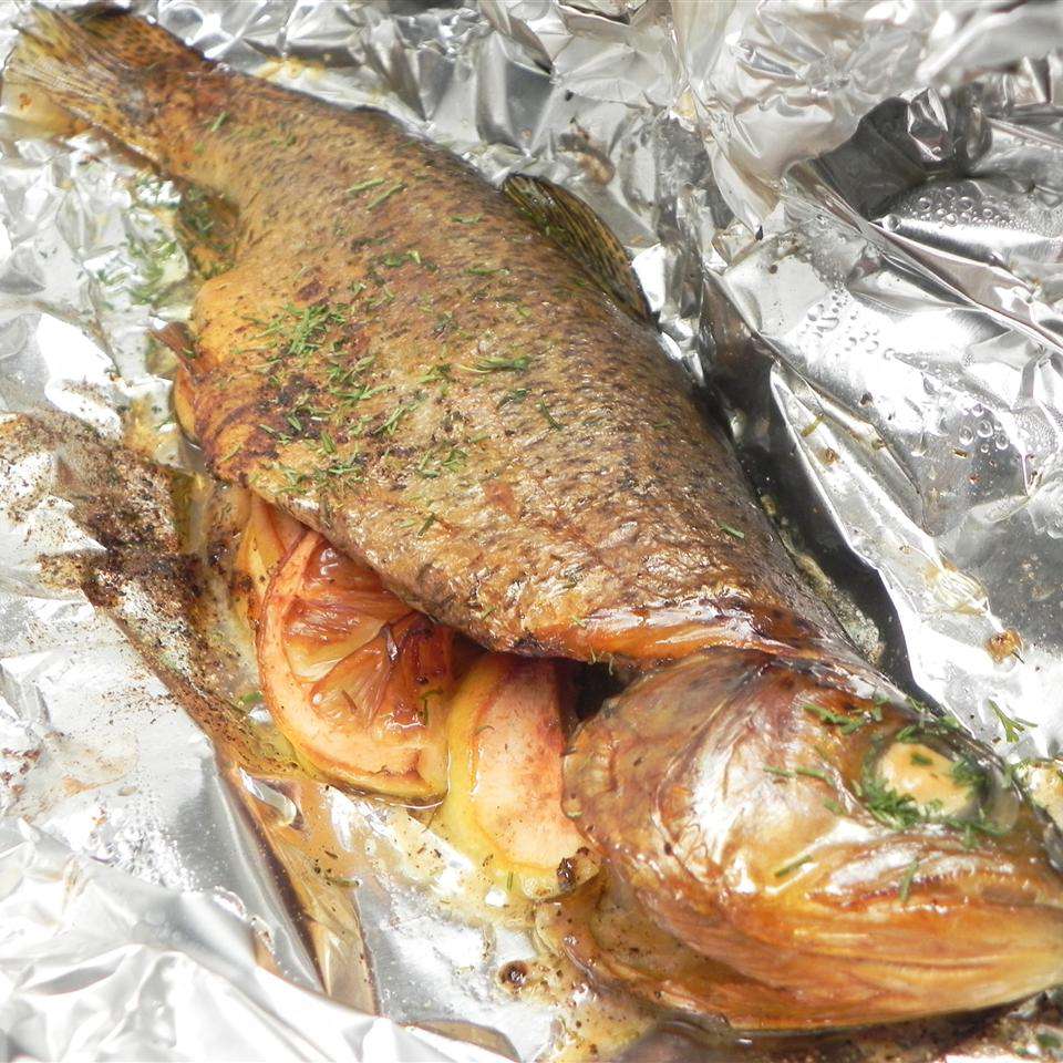 Smoked Flounder with Lemon and Dill