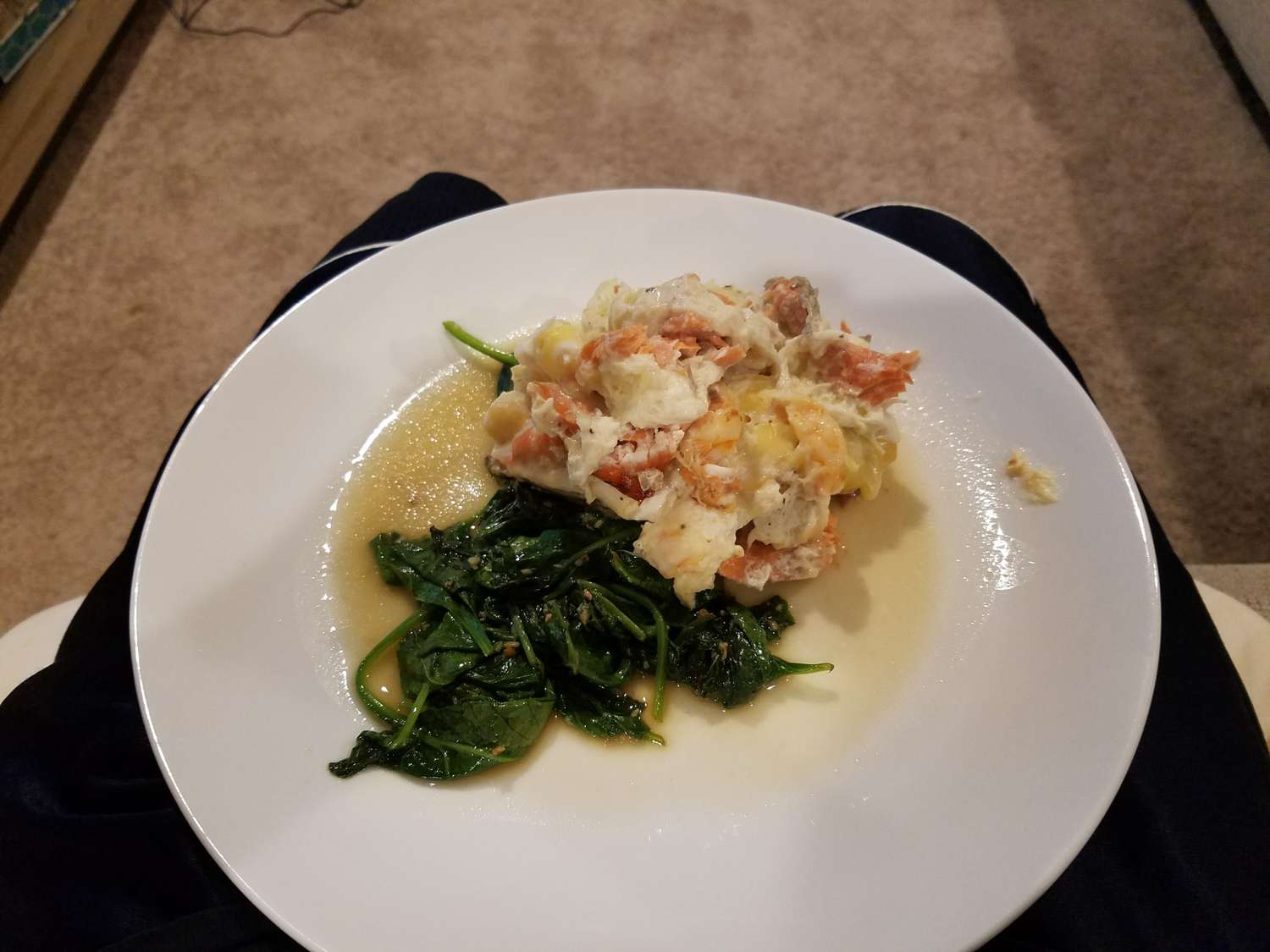 Smoked Gouda Crab Salmon