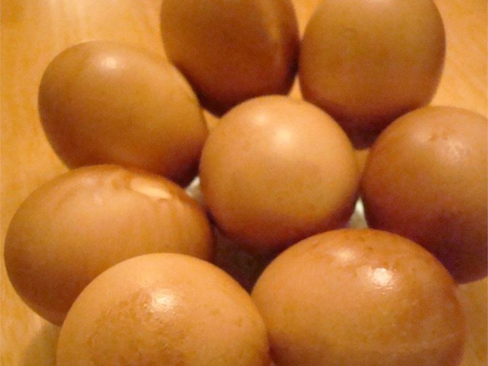 Smoked Hard-Cooked Eggs