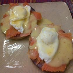 Smoked Salmon Eggs Benedict