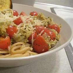 Smoked Salmon Pesto Pasta Delight