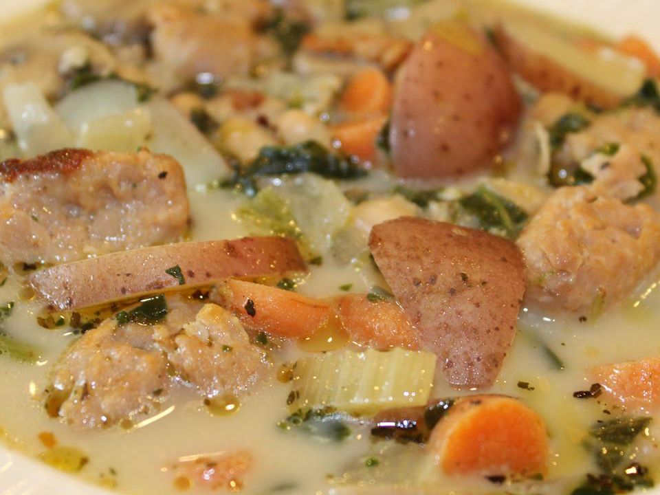 Smoked Turkey Bean Soup