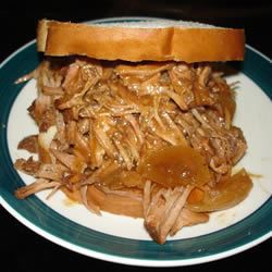 Smoky Barbecued Shredded Beef