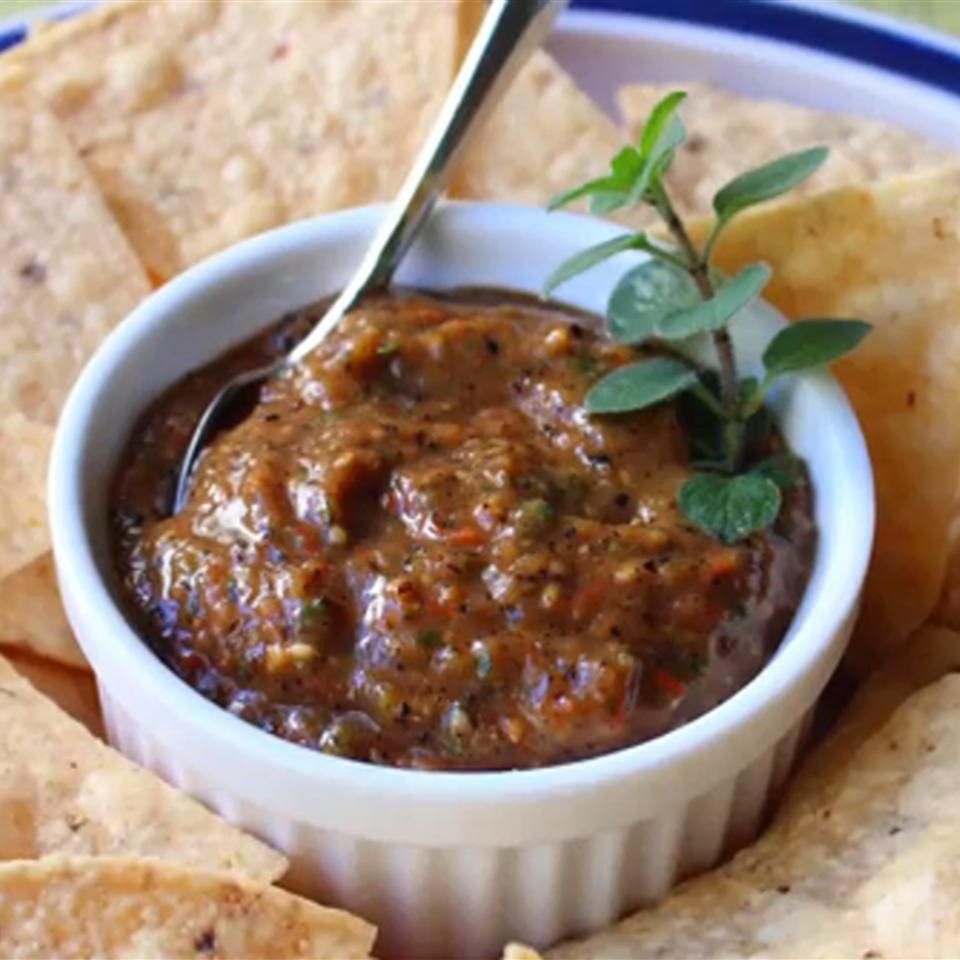 Smoky Cherry Tomato Salsa