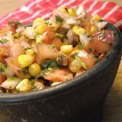 Smoky Corn and Chipotle Salsa