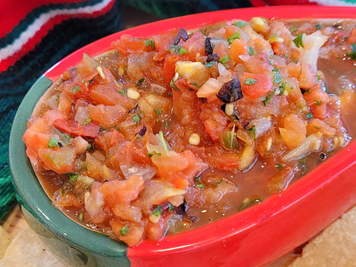 Smoky Fire-Roasted Tex-Mex Salsa