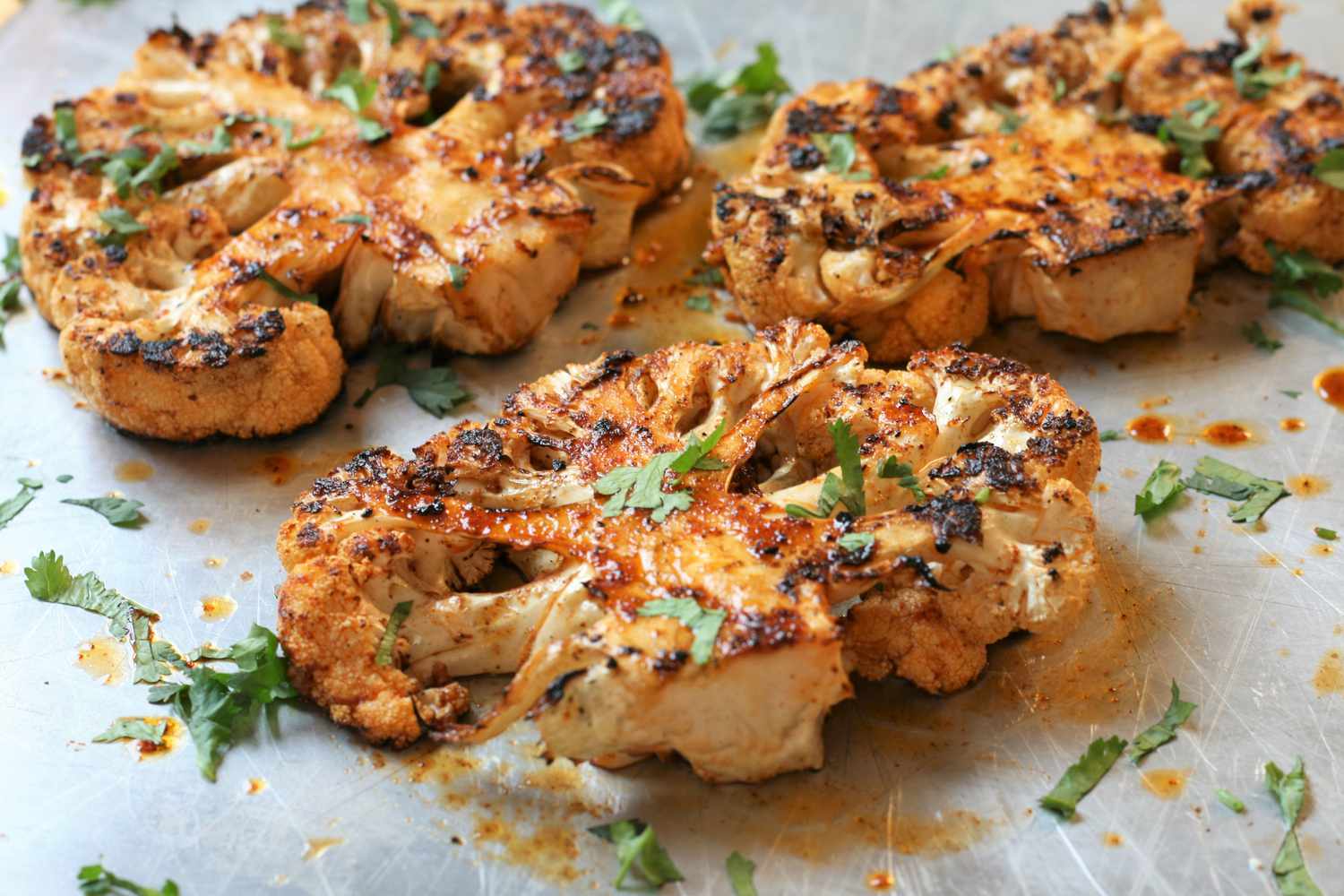 Smoky Grilled Cauliflower Steaks