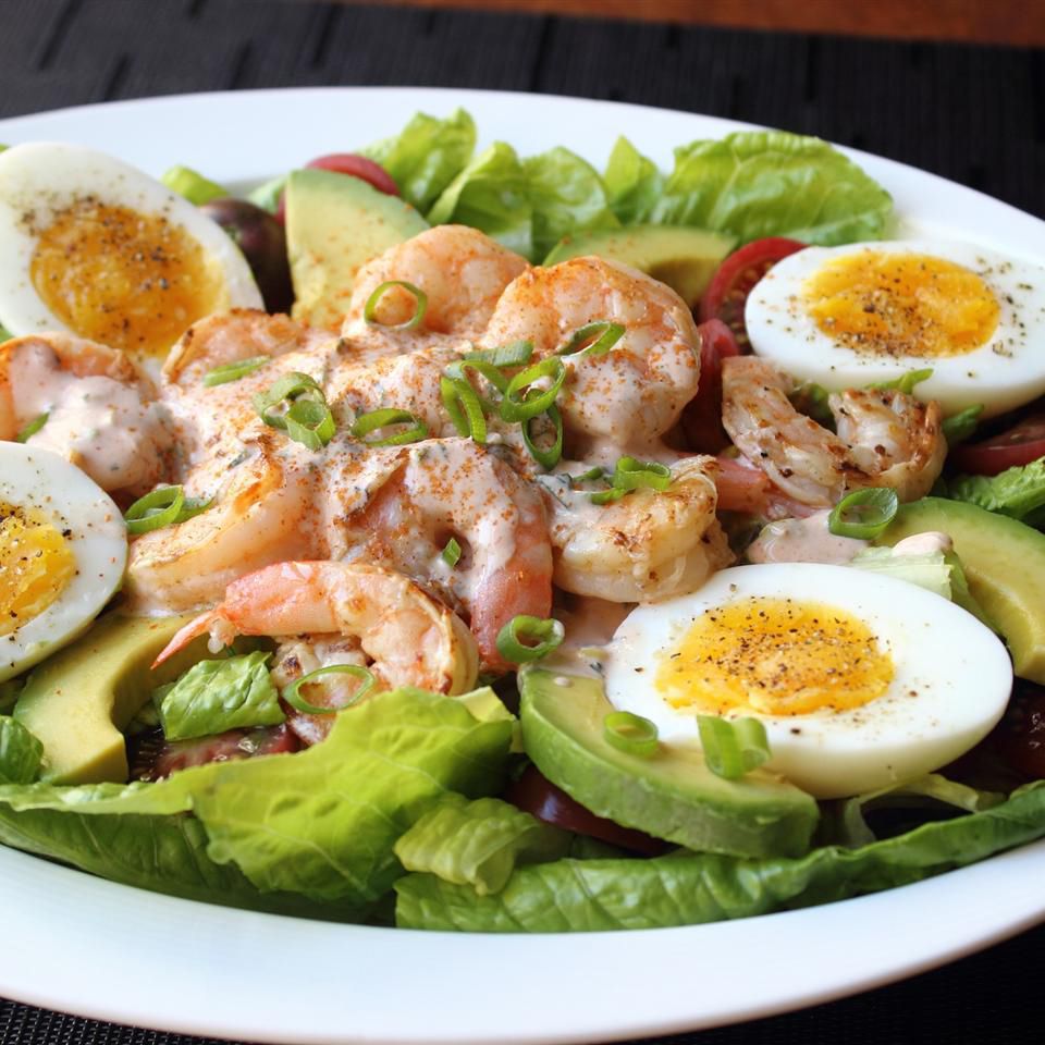 Smoky Grilled Shrimp Salad