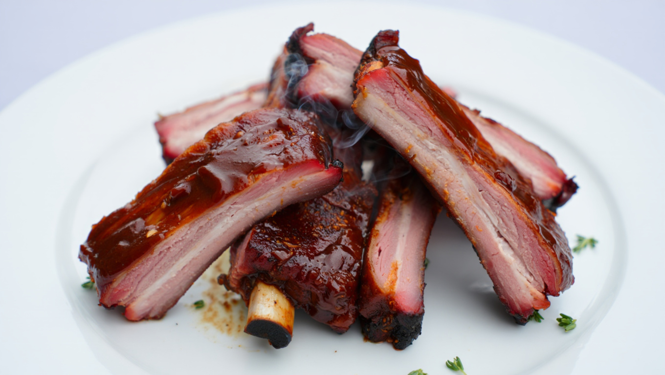 Smoky Hickory Barbecue Ribs