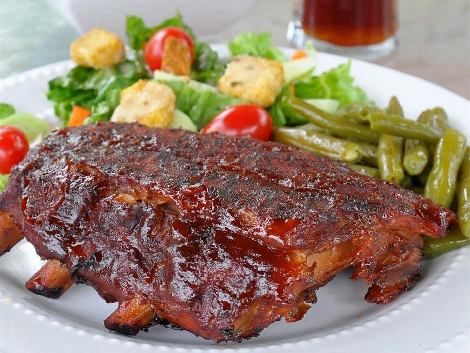 Smoky Hickory Barbecue Ribs