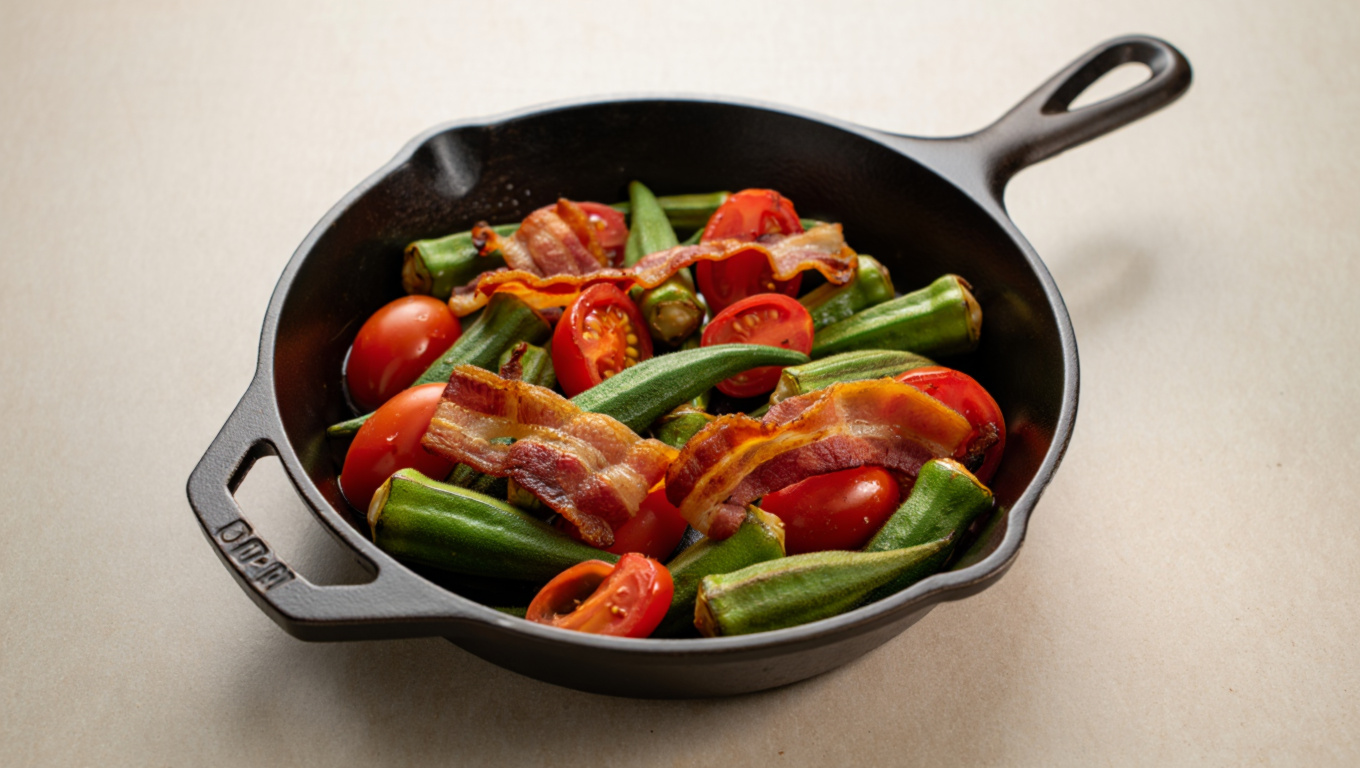 Smoky Okra and Tomatoes