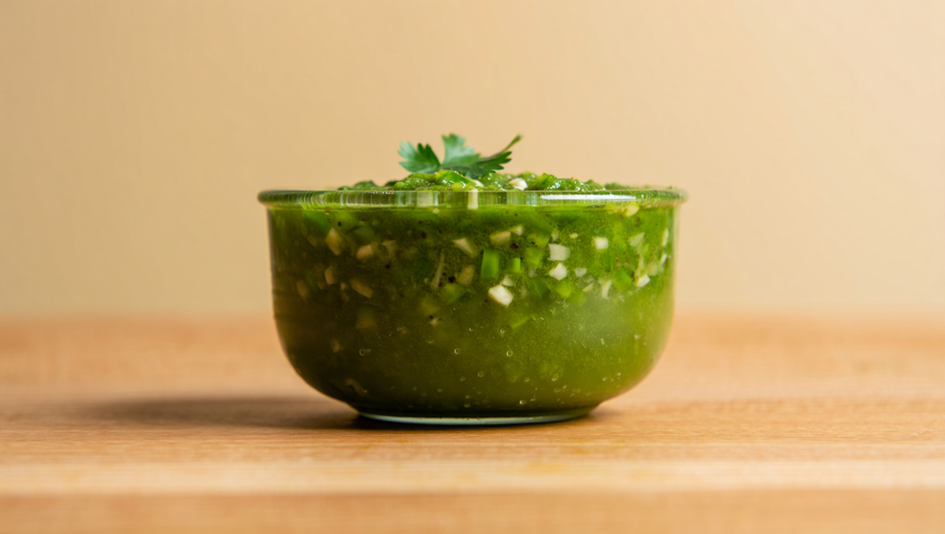 Smoky Roasted Tomatillo Salsa