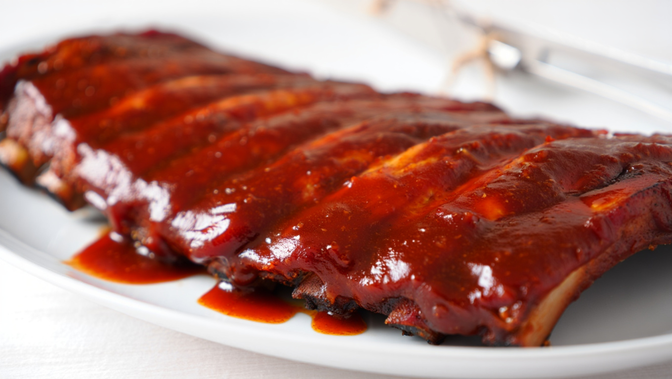Smoky Rum-Infused Barbecue Ribs