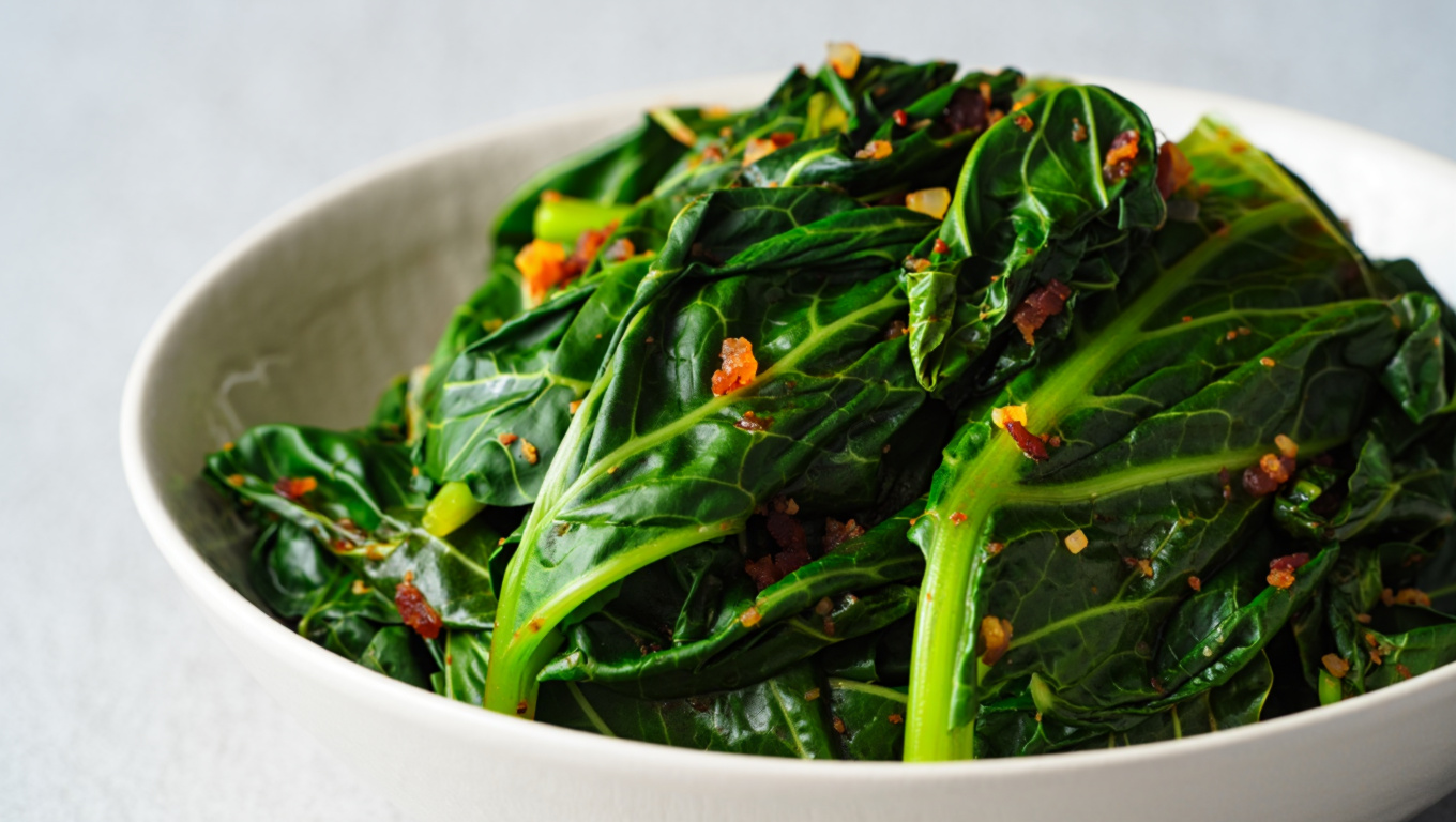 Smoky Slow-Cooked Collard Greens