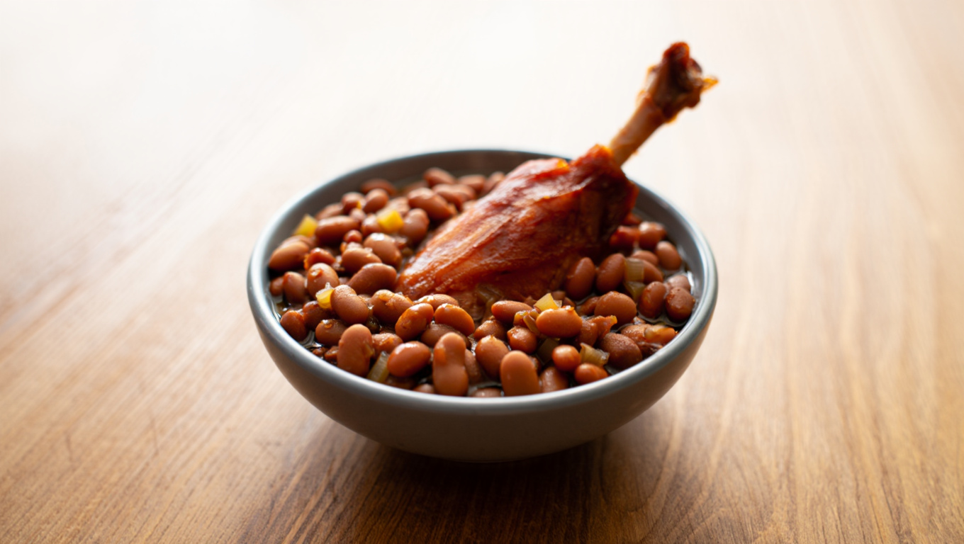 Smoky Slow Cooker Beans