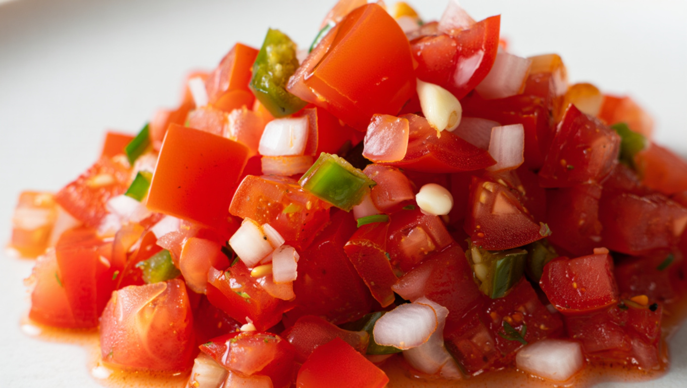 Smoky Tomato Pico de Gallo
