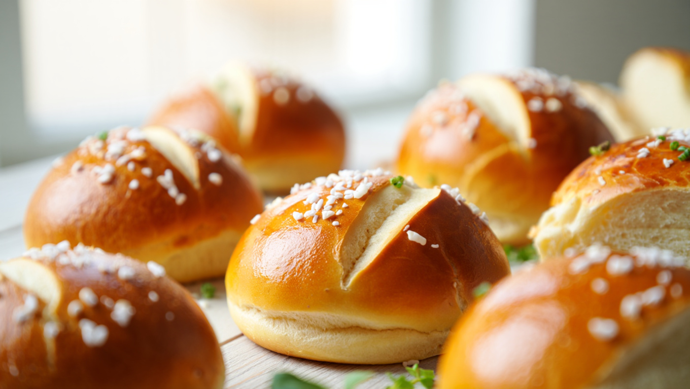 Soft Pretzel Buns