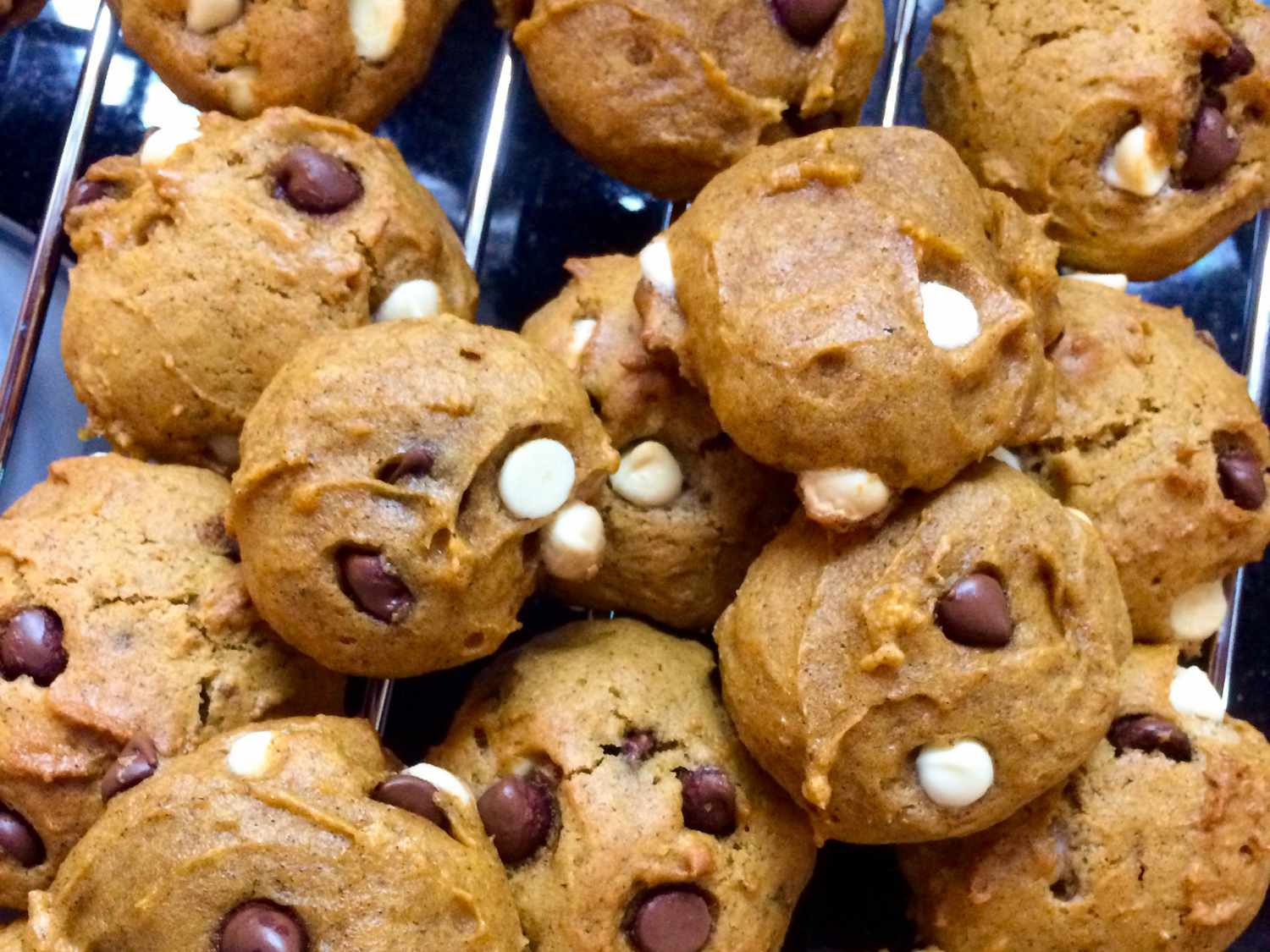 Soft Pumpkin Chocolate Chip Cookies