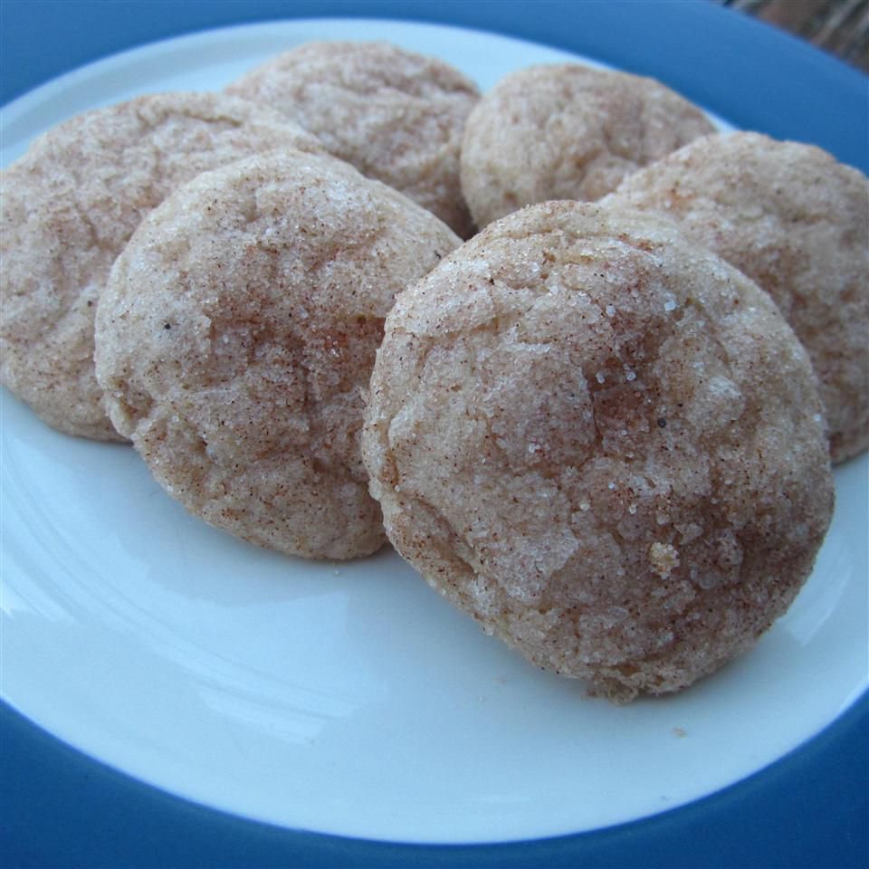 Soft Pumpkin Spice Sugar Cookies