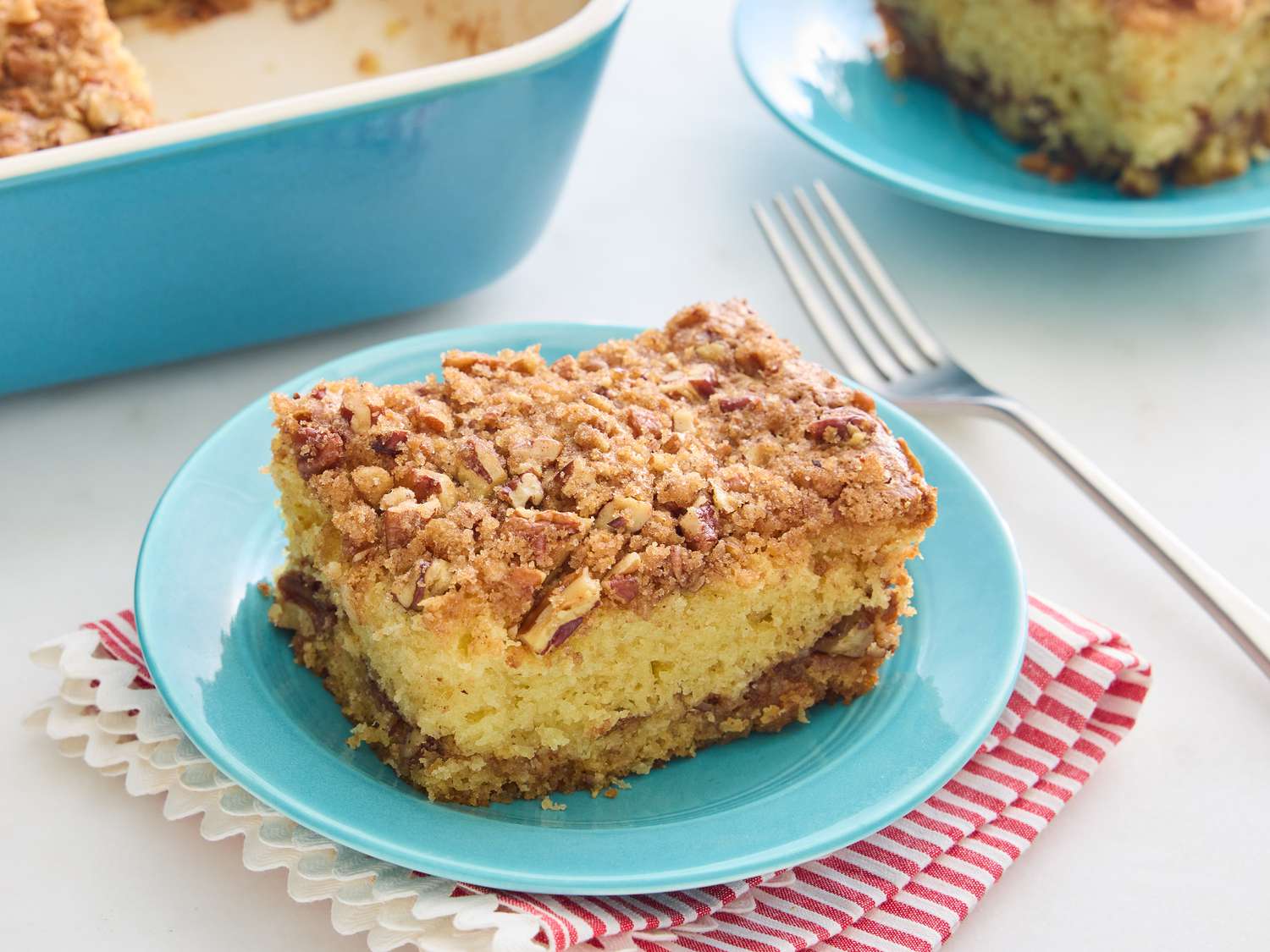 Sour Cream Pecan Coffee Cake