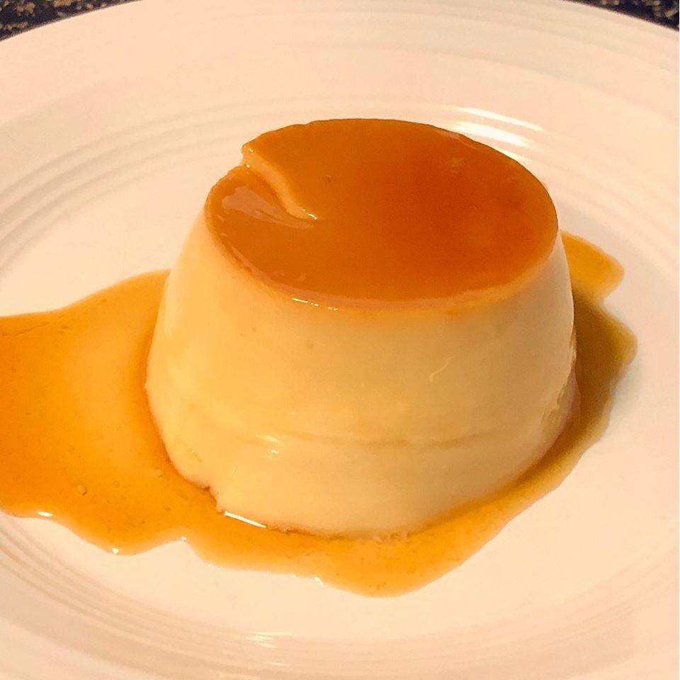 Sous Vide Caramel Flan