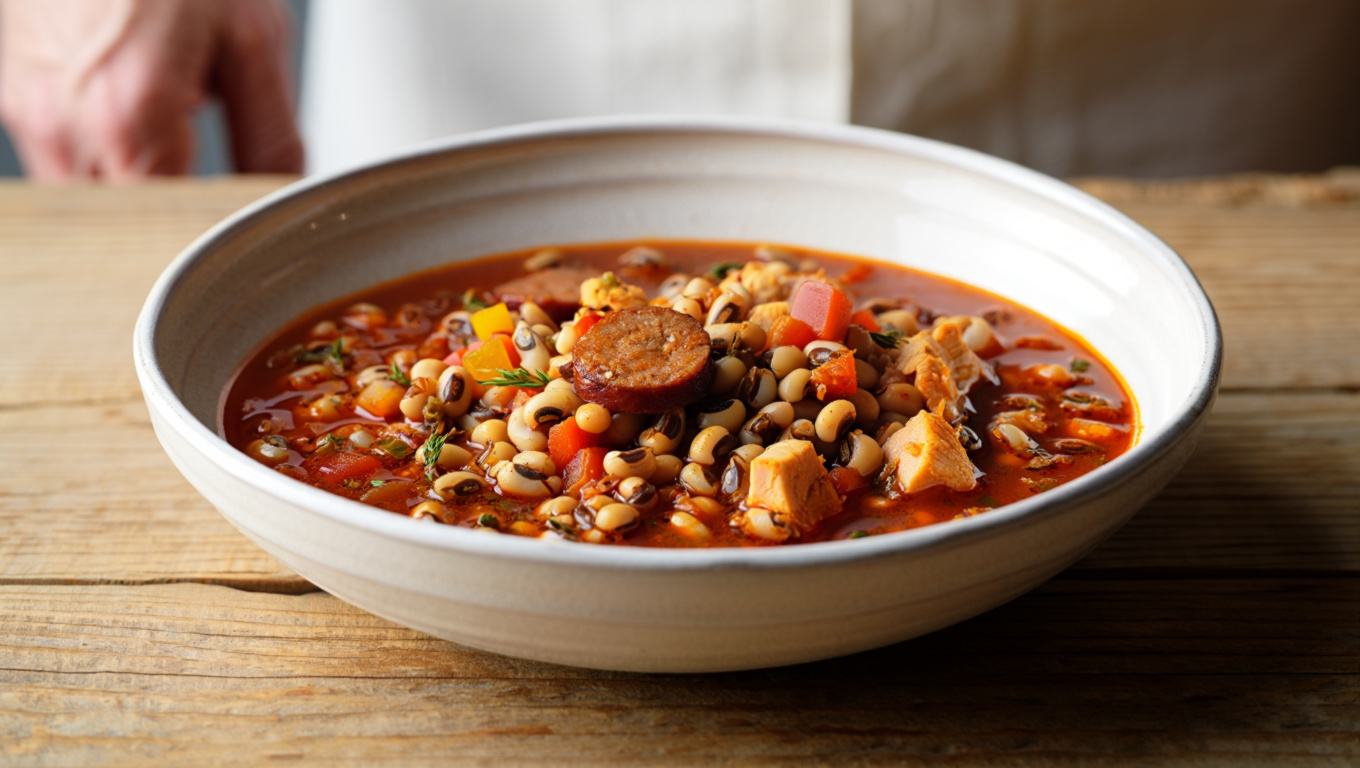 Southern Black-Eye Peas Stew