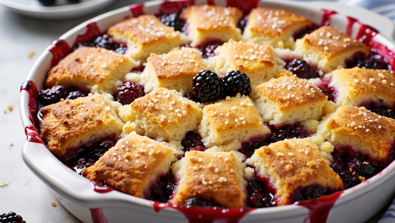 Southern Blackberry Cobbler