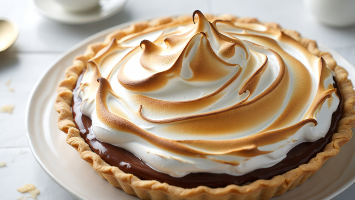 Southern Chocolate Meringue Pie