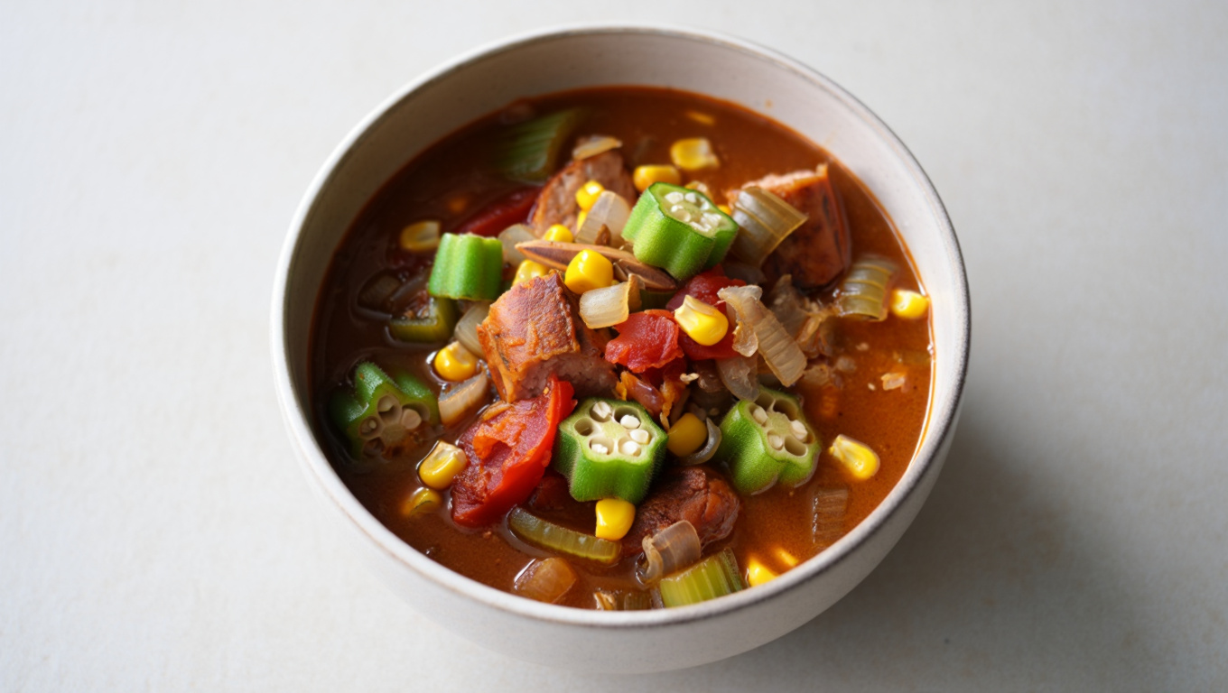 Southern Creole Okra Stew