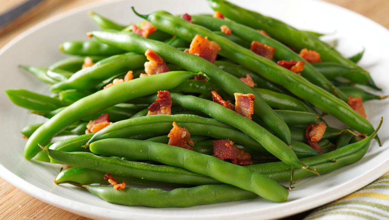 Southern Green Beans with Bacon