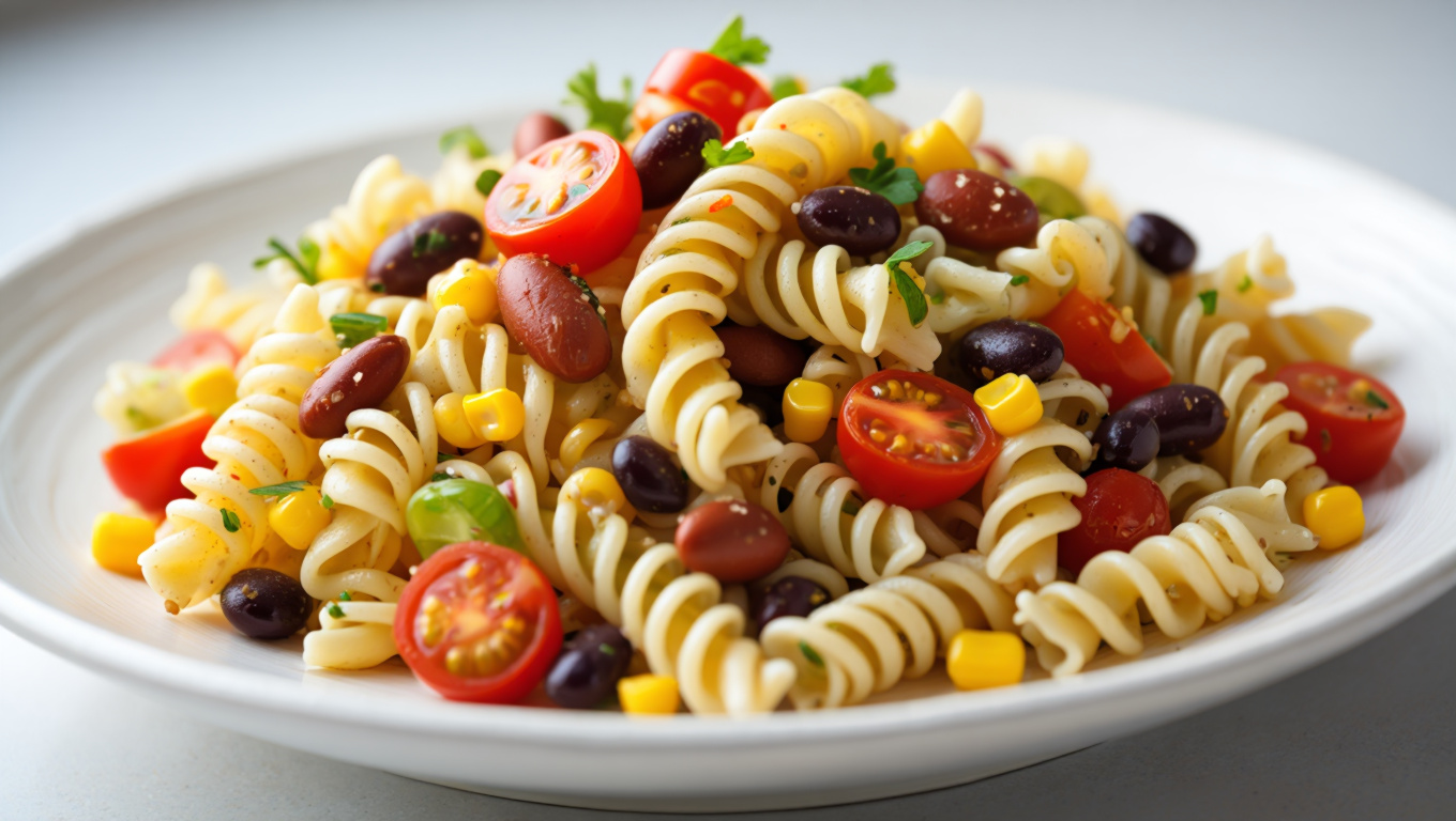 Southern Pasta Bean Salad