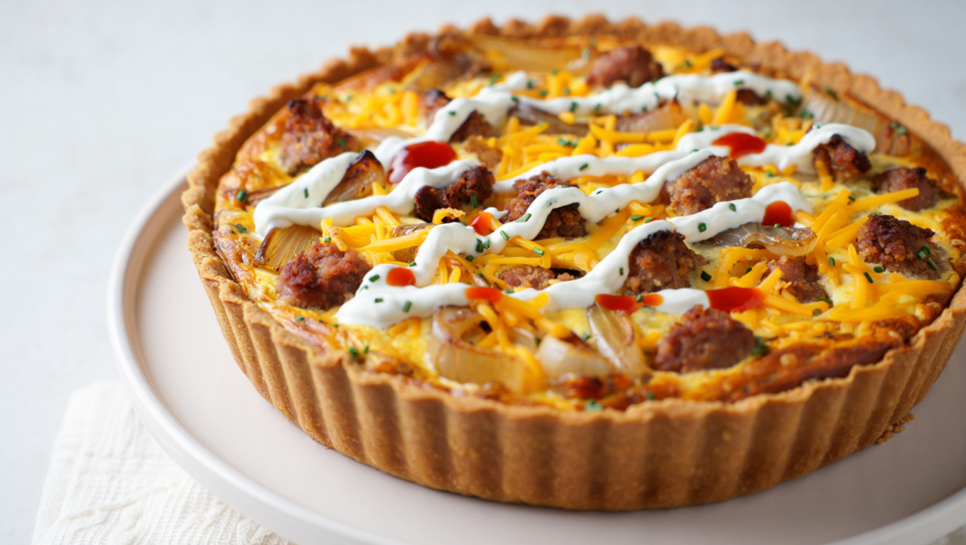 Southern Sausage Quiche