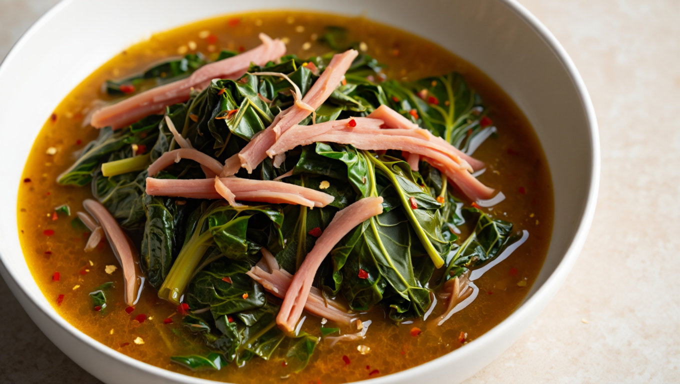 Southern Slow-Cooked Collard Greens