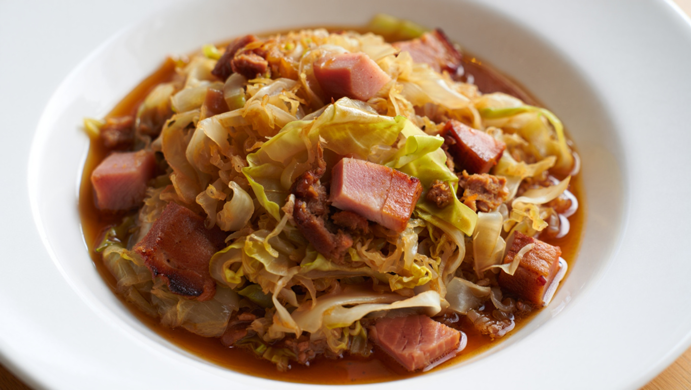 Southern Smothered Cabbage