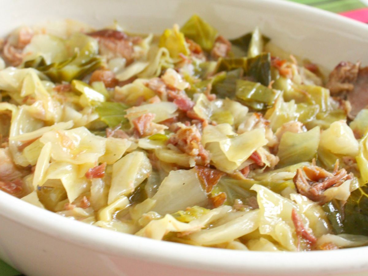 Southern Smothered Cabbage