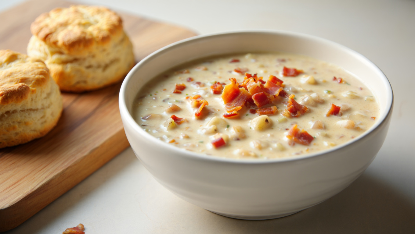 Southern-Style Bacon Gravy for Biscuits