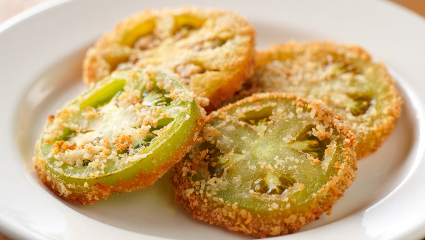 Southern-Style Crispy Fried Green Tomatoes by Karen