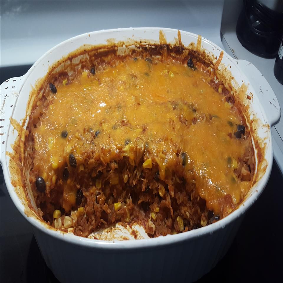 Southwest Chicken and Rice Bake