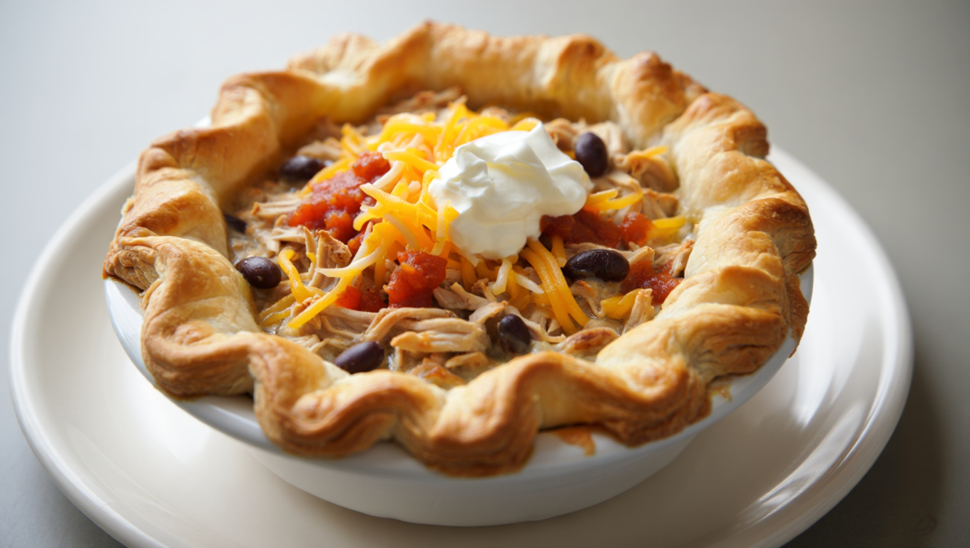 Southwest Chicken Pot Pie