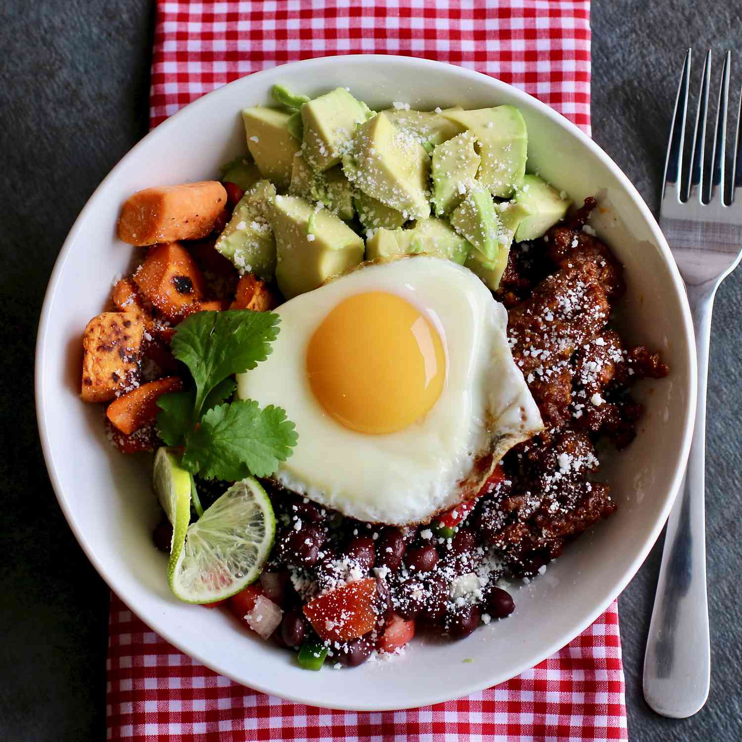 Southwest Chorizo Breakfast Bowl