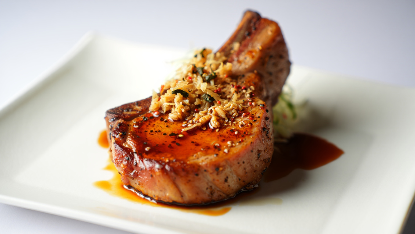 Soy Ginger Pork Chops
